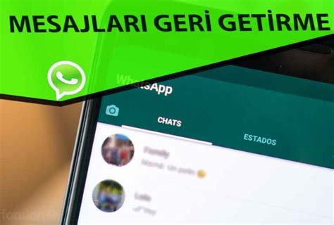 A­n­d­r­o­i­d­ ­i­ç­i­n­ ­W­h­a­t­s­A­p­p­ ­e­s­k­i­ ­m­e­s­a­j­l­a­r­ı­ ­b­u­l­m­a­y­ı­ ­ç­o­k­ ­d­a­h­a­ ­k­o­l­a­y­ ­h­a­l­e­ ­g­e­t­i­r­i­y­o­r­